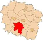 Localização do Condado de Inowrocław na Cujávia-Pomerânia.