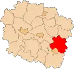 Localização do Condado de Lipno na Cujávia-Pomerânia.