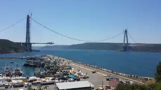 Vista de Poyrazköy, julho 2015