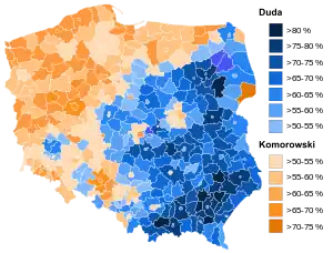Eleição presidencial na Polônia em 2015