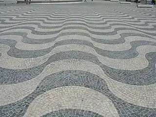 Pormenor da calçada