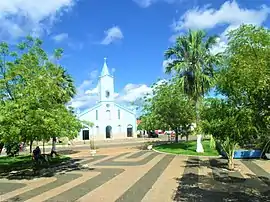 Igreja matriz de Nossa Senhora do Livramento, na Praça Pedro Freitas