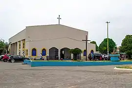 Praça da Igreja Matriz em Abadia de Goiás