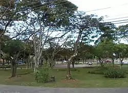 Praça das Bandeiras.