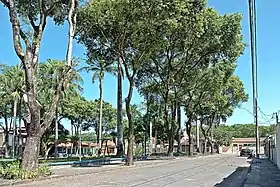 Praça do bairro Imbaúbas