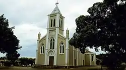 Praça central de Ruilândia