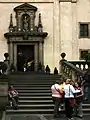 Entrada da igreja