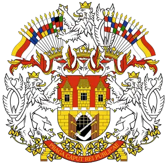 Brasão oficial de Praga