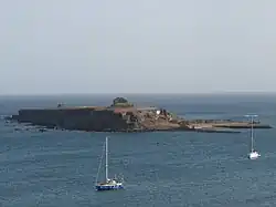 Visão do Ilhéu de Santa Maria