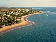 Praia de Guarajuba - Camaçari, Bahia, Brasil
