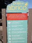 Praia do Abricó, A única praia de Naturismo da Cidade.