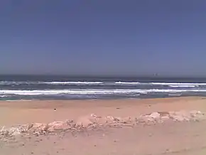 Praia da Cova na freguesia de São Pedro
