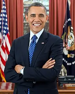Barack Obama44.º Presidente dos Estados Unidos