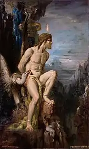 Prometheus (1868), 205 x 122&nbsp;cm, Musée Gustave Moreau