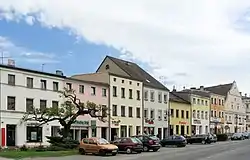 Edifícios da praça principal