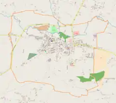 Localização de Proszowice na Polónia