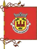 Bandeira da freguesia de Barrancos