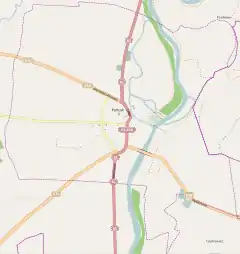 Localização de Pułtusk na Polónia