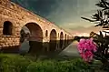 Ponte romana em Mérida, parte da Via da Prata