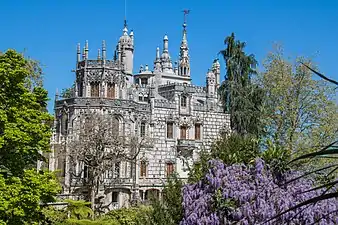 Quinta da Regaleira na Serra de Sintra