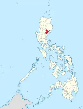 Quirino na Vale de Cagayan  Coordenadas : 16°17'N, 121°35'E
