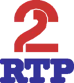 Logo da RTP2 em 1985