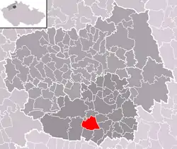 Localização de Račiněves