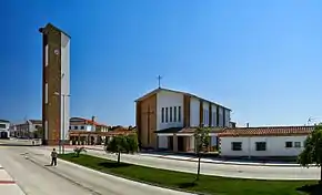 Igreja paroquial de Rada, um dos concelhos do município de Murillo el Cuende