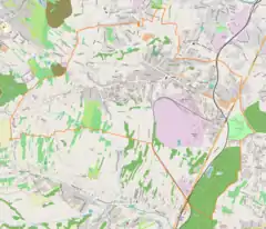 Localização de Radlin na Polónia