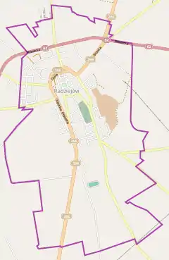 Localização de Radziejów na Polónia
