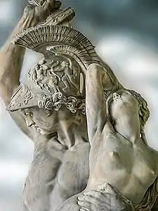 Rapto de  Polixena de Pio Fedi