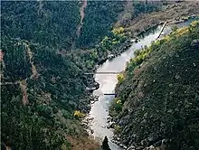 Amarante Rebordelo Vista panorâmica da Ponte de Arame e Rio Tâmega