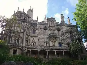 Fachada frontal do Palácio.