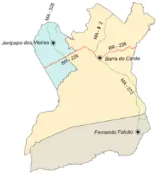 região dos Guajajaras no Maranhão