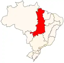 Região hidrográfica do Tocantins-Araguaia