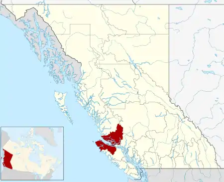 Regional districts of British Columbia
