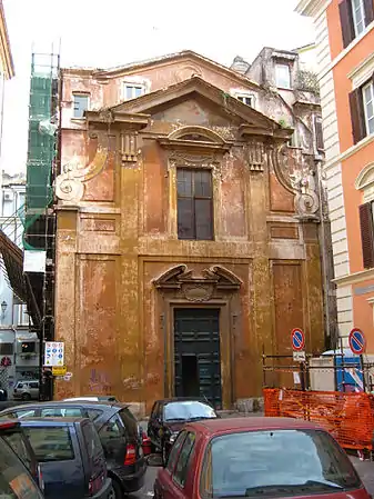 Vista da igreja antes da reforma de 2008.