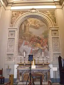 "Adoração dos Magos"de Giovanni Francesco Romanelli.