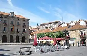 Praça de Espanha em Reinosa