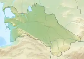 Aýrybaba está localizado em: Turquemenistão