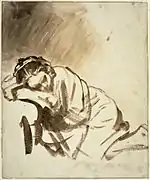 Desenho de Rembrandt