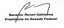 Assinatura de Renan Calheiros