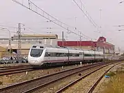 O comboio Renfe Série 120, do serviço Alvia.