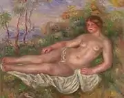 Renoir: Banhista reclinada