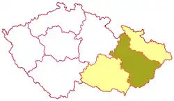 Mapa da área da arquidiocese