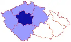 Mapa da área da arquidiocese