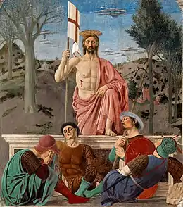 Ressurreição (c. 1460) no Museu Cívico de Sansepolcro