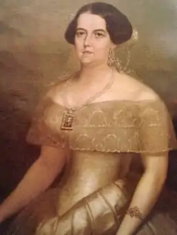  Retrato de Carolina Juanicó de Callado. BARANDIER, Claude Joseph. Museu de Belas Artes. Rio de Janeiro.