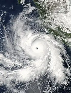 imagem ilustrativa de artigo Furacão Rick (2009)