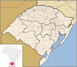 Localização de Sede Nova no Rio Grande do Sul